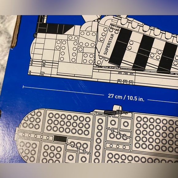 LEGO® Icons adidas Originals Superstar 10282 Building Kit. New Factory Sealed. - Picture 13 of 15